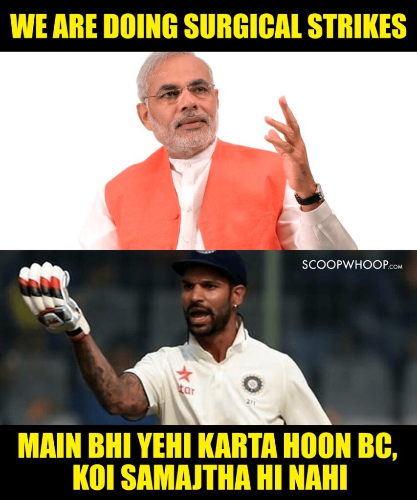 Best Memes On Shikhar Dhawan - 1