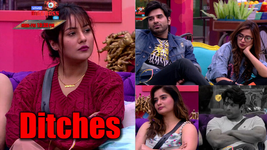 Bigg Boss 13: Shehnaaz Gill ditches good friends Arti, Paras, Mahira and Sidharth