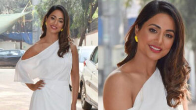 OMG! Hina Khan charms us in white outfits!