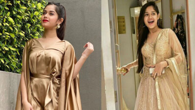 Jannat Zubair is a golden girl