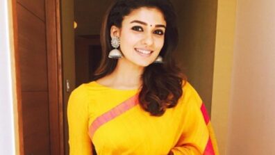 Nayanthara looks drop-dead gorgeous in saree