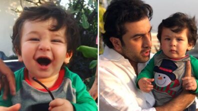 Ranbir Kapoor’s ADORABLE moments with Taimur Ali Khan