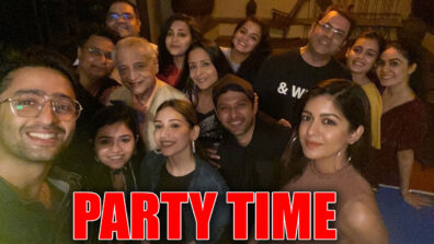 Rhea Sharma and Shaheer Sheikh party hard with Yeh Rishtey Hain Pyaar Ke co-actors