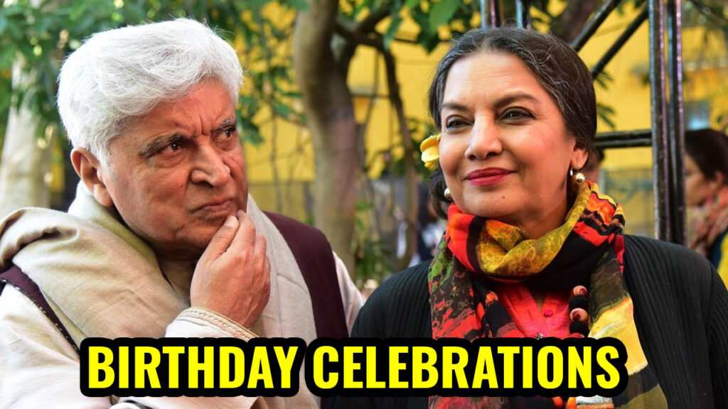 Shabana Azmi orchestrating Javed Akhtar's 75th Birthday, here are the details