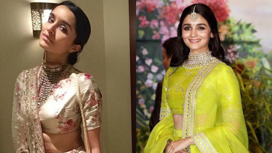 Shraddha Kapoor or Alia Bhatt: Who Looks Stunning in a Sabyasachi Lehenga?