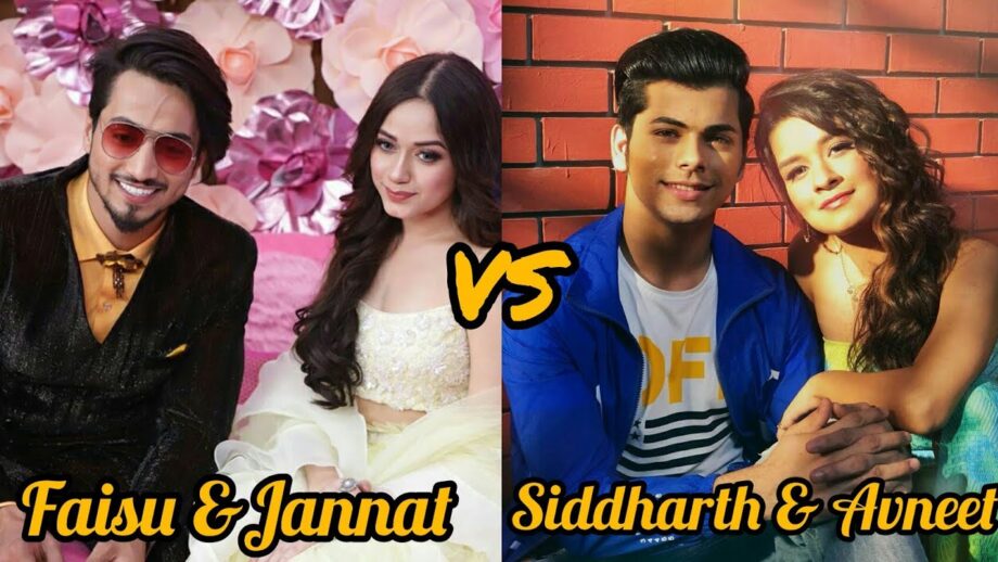 Siddharth-Avneet vs Jannat-Faisu: The Best Chemistry