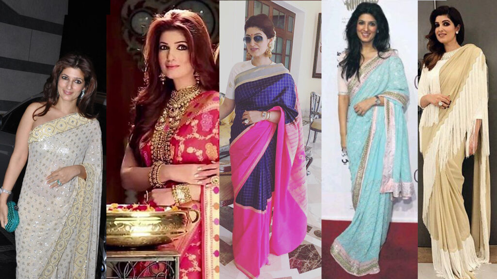 Steal These 5 Sarees From Twinkle Khanna's closet 4