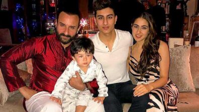 Taimur Ali Khan, Sara Ali Khan, Ibrahim Ali Khan give sibling goals