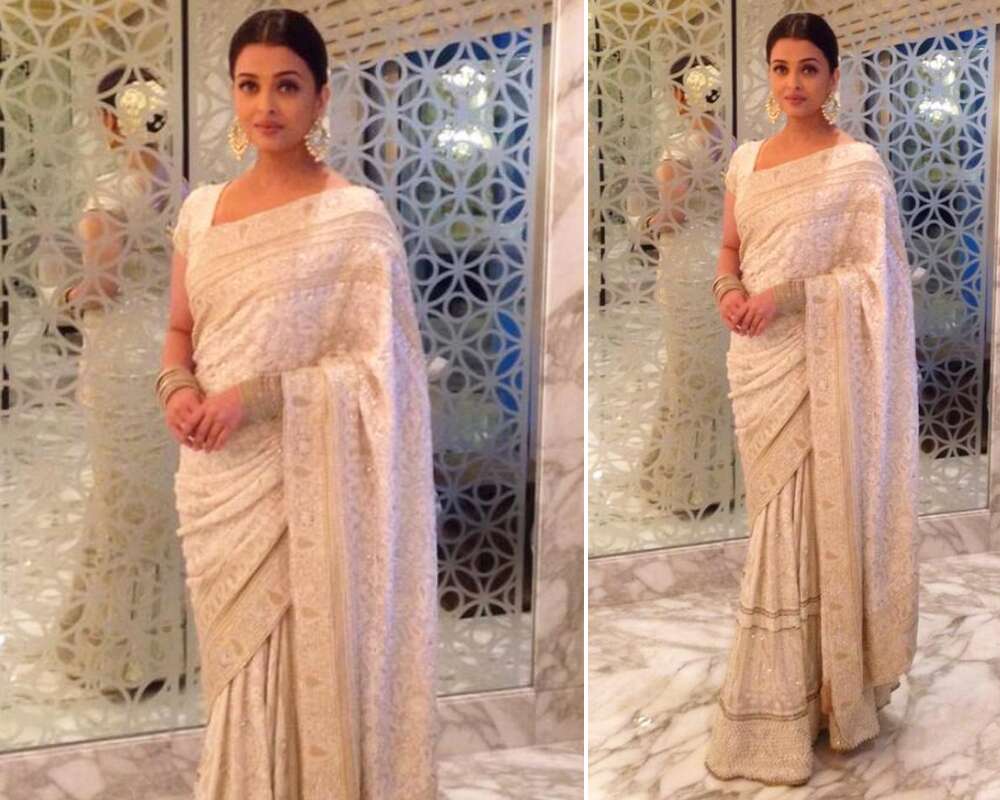 10 Pictures Of Aishwarya Rai Bachchan In Saree To Steal Your Heart! - 4