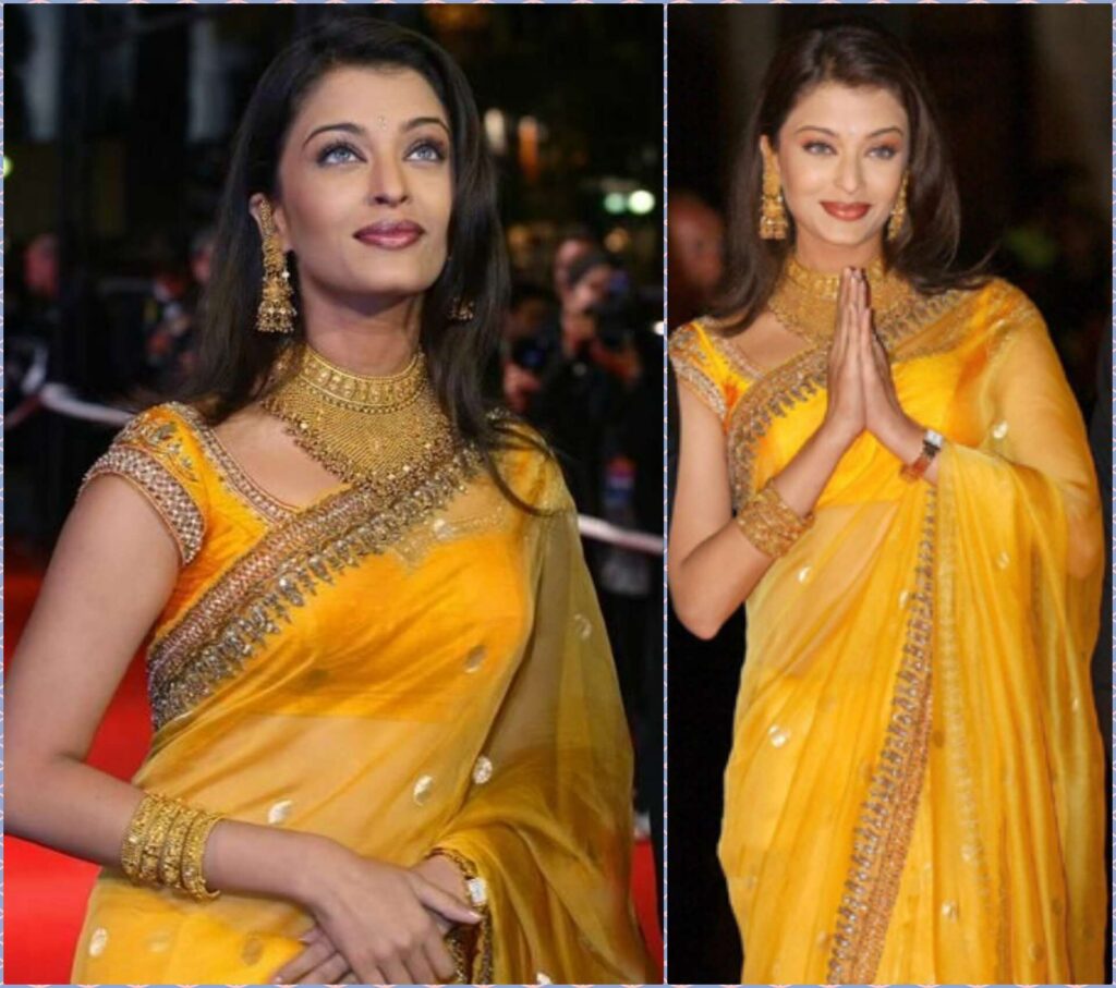 Take A Style Note from Aishwarya Rai Bachchan’s Sarees - 7