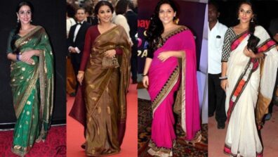 Take Style Notes from Vidya Balan’s Sarees