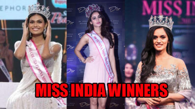 Then and Now: Complete list of MISS INDIA WINNERS