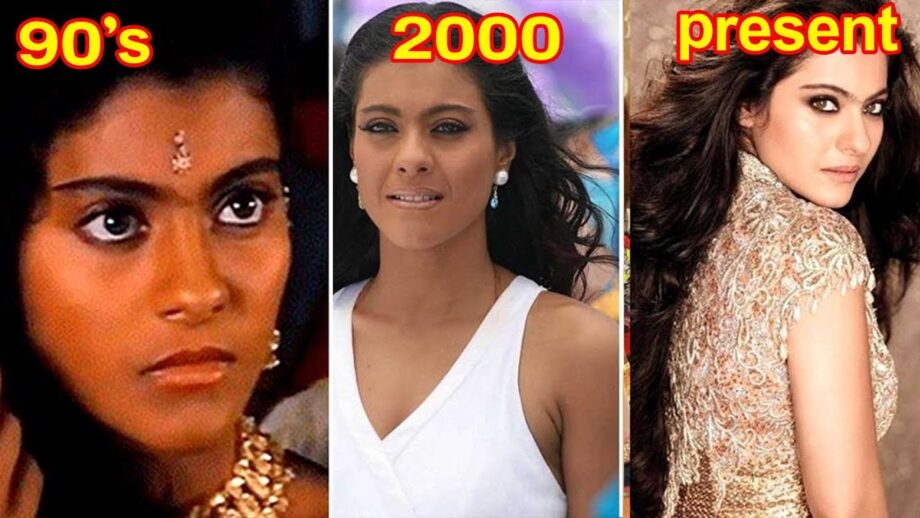 Then vs Now: Kajol's complete style transformation