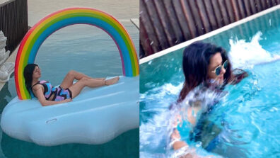 Watch video: Avneet Kaur’s ‘swimming pool’ fun in Thailand