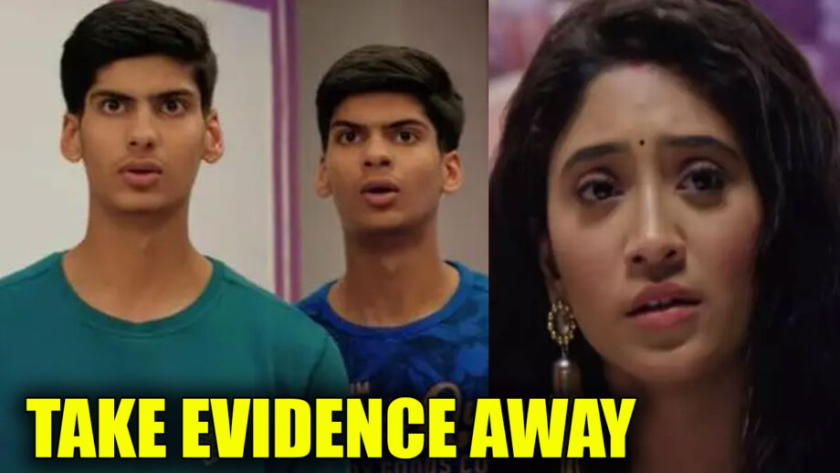 Yeh Rishta Kya Kehlata Hai: Luv and Kush corner Naira to take evidence away