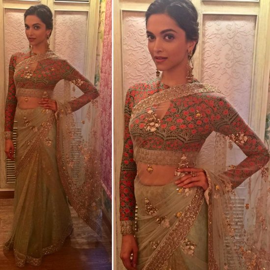 5 Blouse designs from Deepika Padukone’s wardrobe that will give us some major inspiration - 2