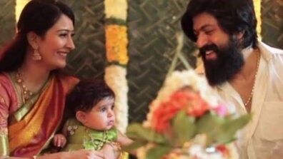 Yash and Radhika Pandit CUTE family pictures