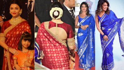 Aishwarya Rai Bachchan and Priyanka Chopra Jonas: Who looks attractive and gorgeous in a Banarasi saree?