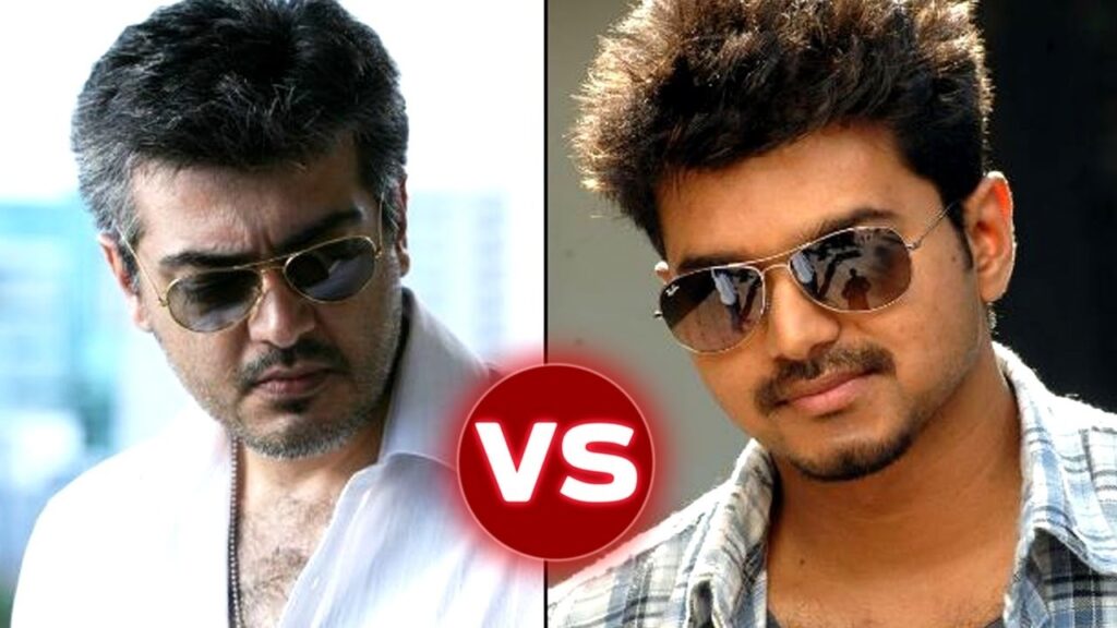 Ajith Kumar VS Vijay: Who's the bigger star?