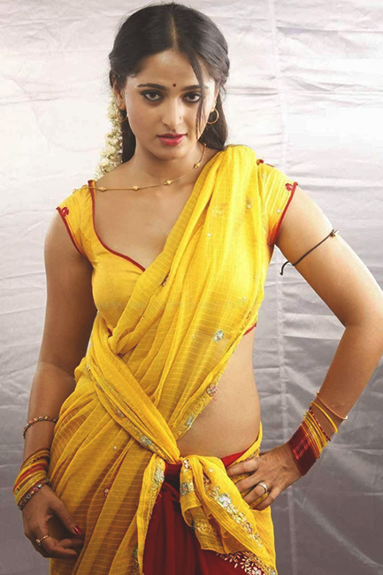 Anushka Shetty hottest saree look - 5