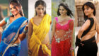 Anushka Shetty hottest saree look