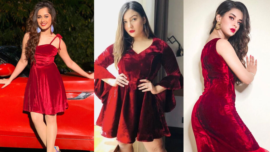 Avneet Kaur Vs Jannat Zubair Vs Aashika Bhatia: Who is the prettiest in red velvet?