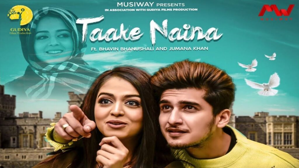 Bhavin Bhanushali and Jumana Khan in romantic music video Taake Naina