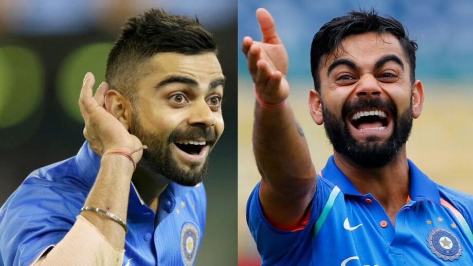 Different Facial Expressions Of Virat Kohli