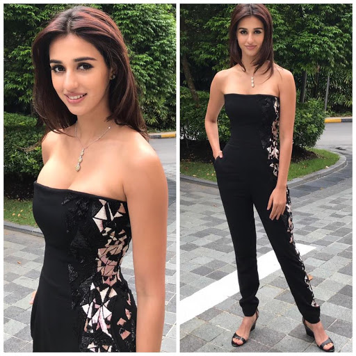 Disha Patani Continues Her Love For Black As She Wears Jumpsuit - 4