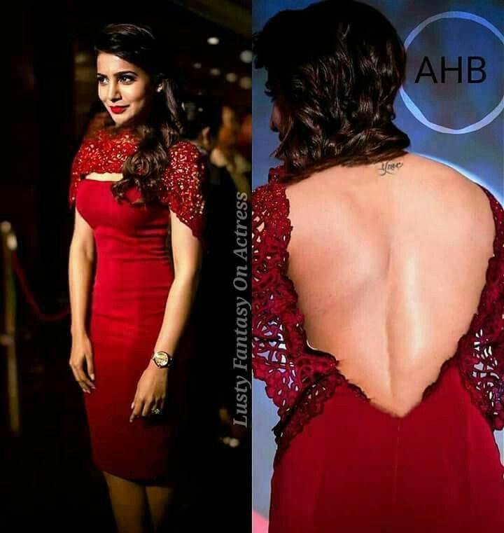 Headline: Tollywood actress Samantha Akkineni’s HOTTEST looks in red - 3