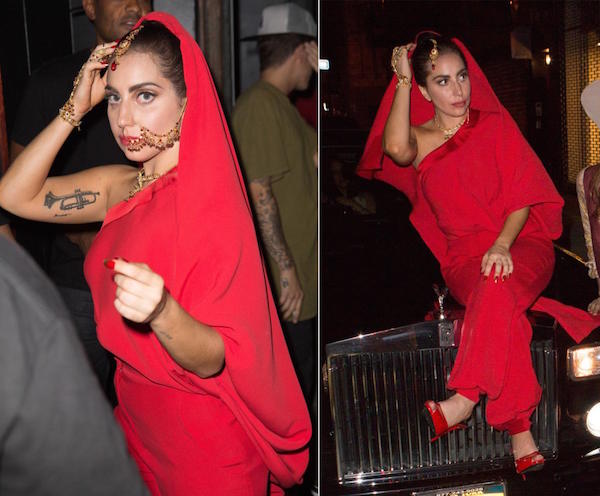 Here is when Lady Gaga rocked in a saree - 1