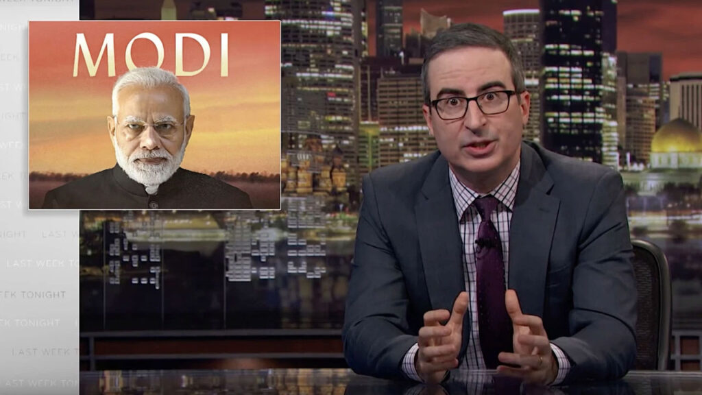 Hotstar blocks John Oliver's latest episode of Last Week Tonight that criticized Prime Minister Narendra Modi