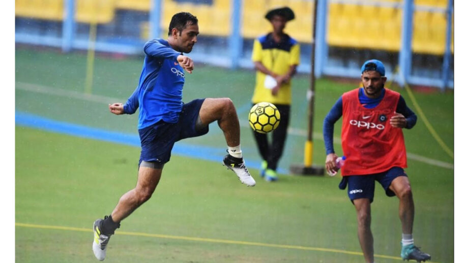 Indian Cricket Team And Their Love For Football