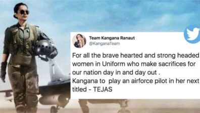 Kangana Ranaut looks all set to fly high and touch the sky in her next film Tejas