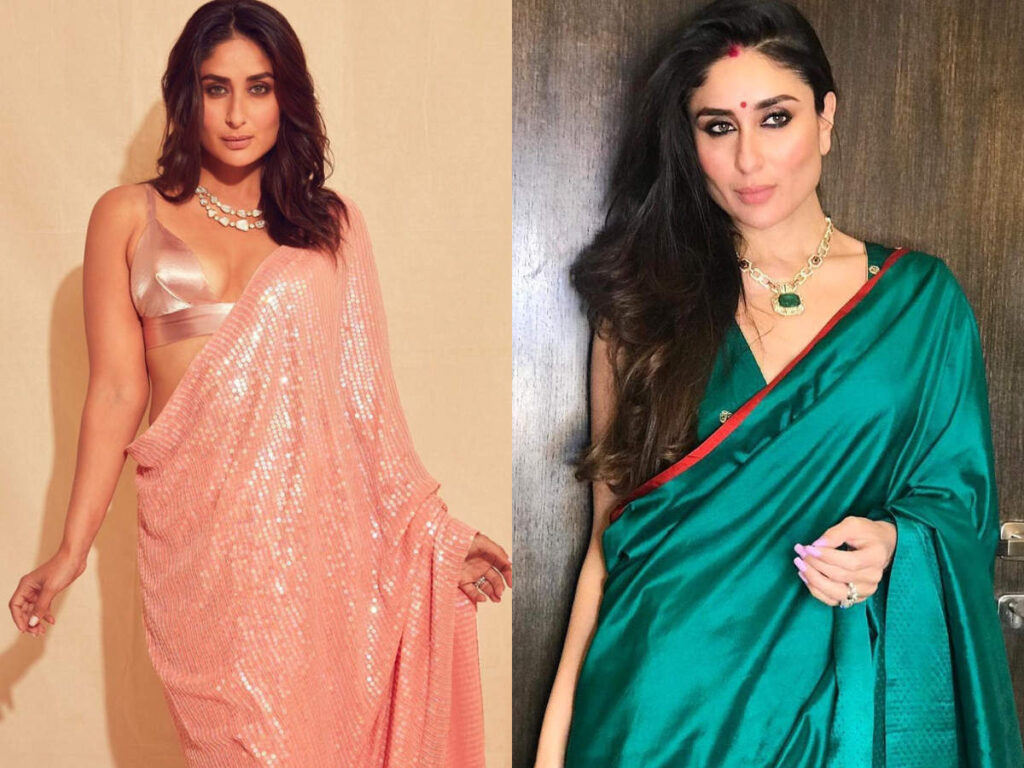 Karisma Kapoor Vs Kareena Kapoor in Manish Malhotra saree. Who wore it better? - 6