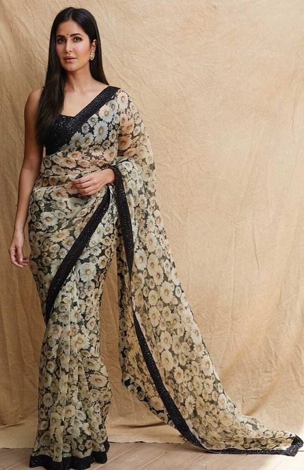 Steal these 5 unconventional saree looks from Katrina Kaif’s closet - 1