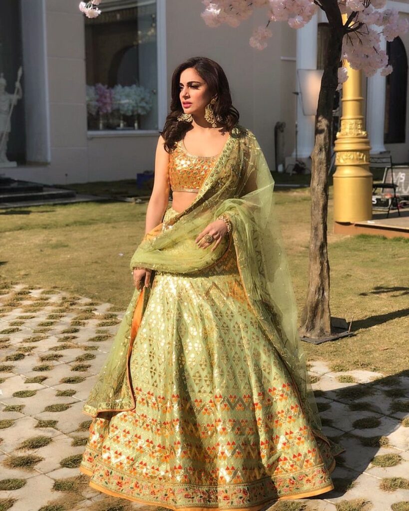 Kundali Bhadya fame Shraddha Arya looks stunning in lehenga - 0