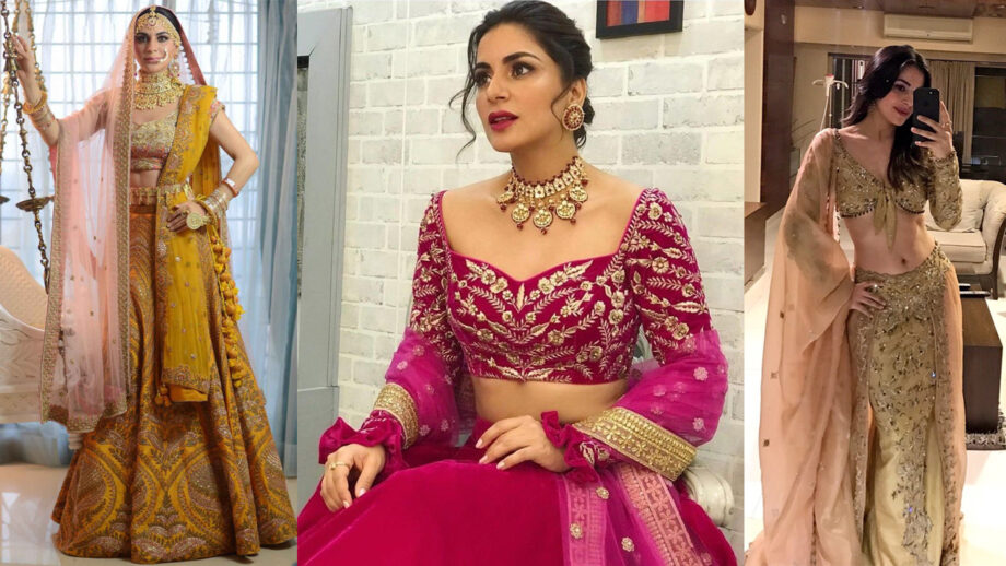 Kundali Bhadya fame Shraddha Arya looks stunning in lehenga