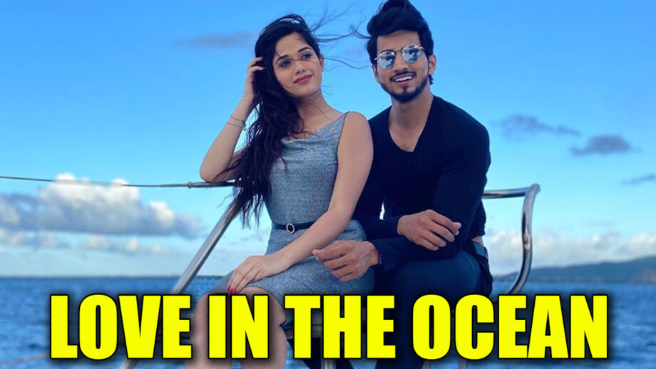 Love in the ocean! Faisu and Jannat Zubair’s romantic time cruising