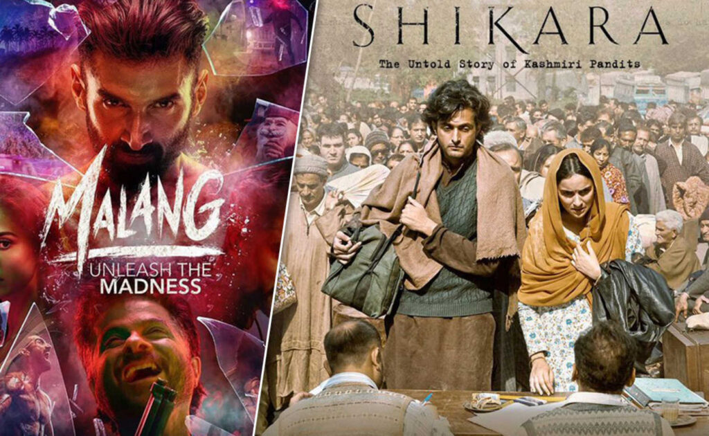 Malang Vs Shikara: Opening Weekend Box Office Collection Comparison