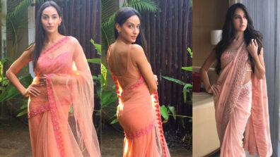Nora Fatehi looks drop-dead gorgeous in saree