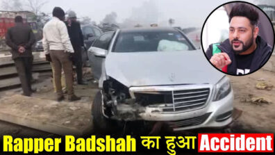 OMG: Rapper Badshah meets with a car accident