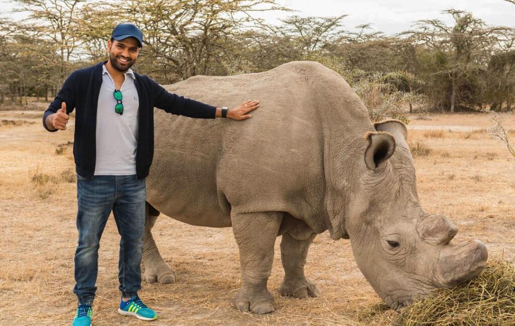 Rohit Sharma And His Love For Animals - 0