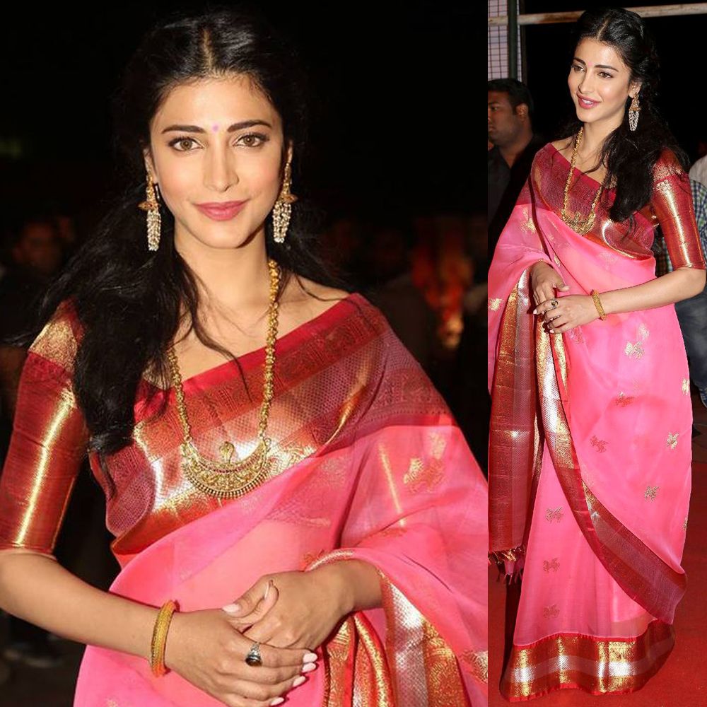 Sai Pallavi Or Shruti Hassan: Who Is More Impressive In A Kanjivaram Saree? - 0