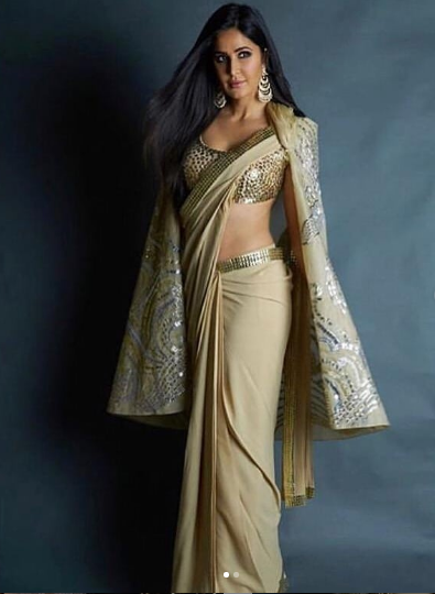 Steal these 5 unconventional saree looks from Katrina Kaif’s closet - 3