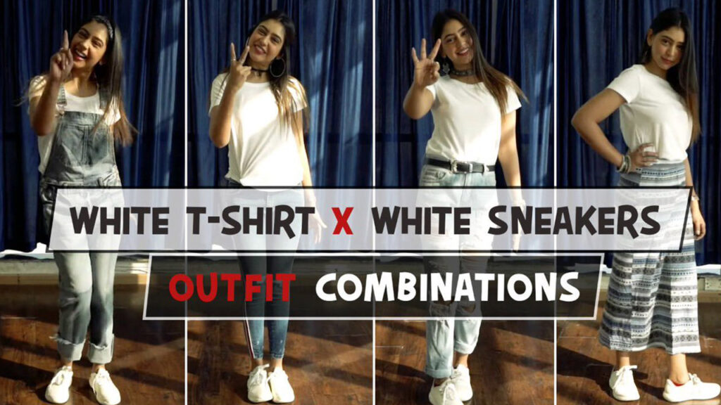 Take tips from Niti Taylor: Amazing hacks to style yourself with a white tee and white sneakers - 1