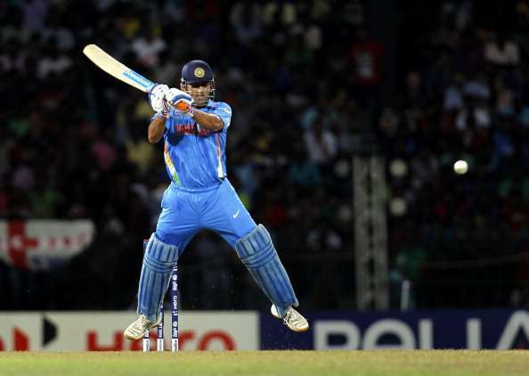 Times When Mahendra Singh Dhoni Surprised The Bowlers With His Unorthodox Shots - 0