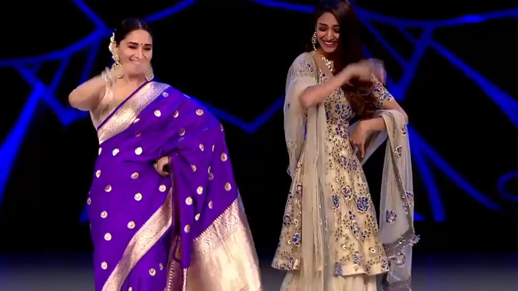 [Watch] Erica Fernandes and Madhur Dixit battle it out on the stage