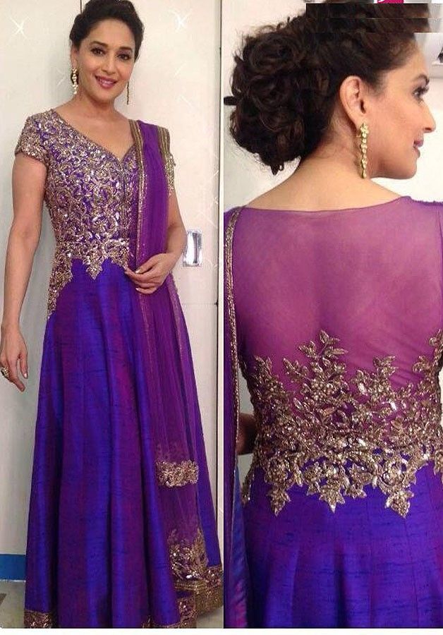 When Madhuri Dixit Nene looked absolutely gorgeous in a Manish Malhotra Anarkali 6