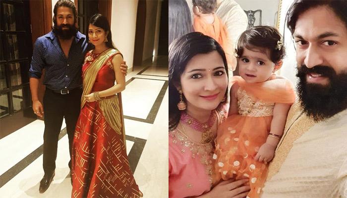 Yash and Radhika Pandit Adorable Moments with Ayra - 1